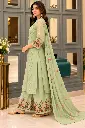 Elegant Mint-Green Ethnic Fashion Portrait.webp
