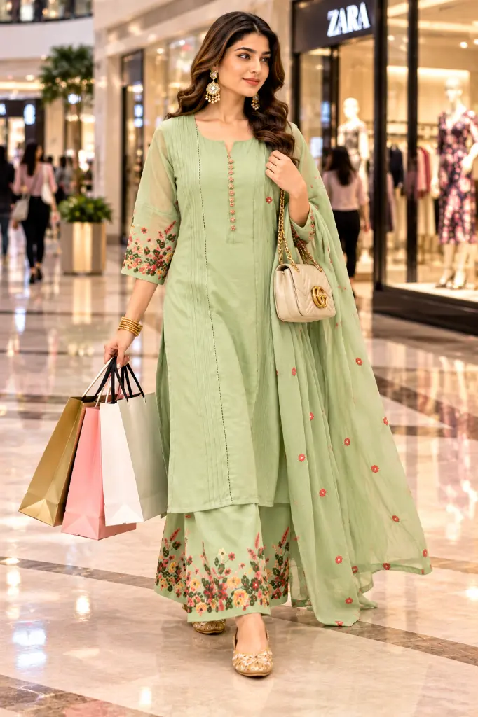 Sage Ensemble at Zara.webp