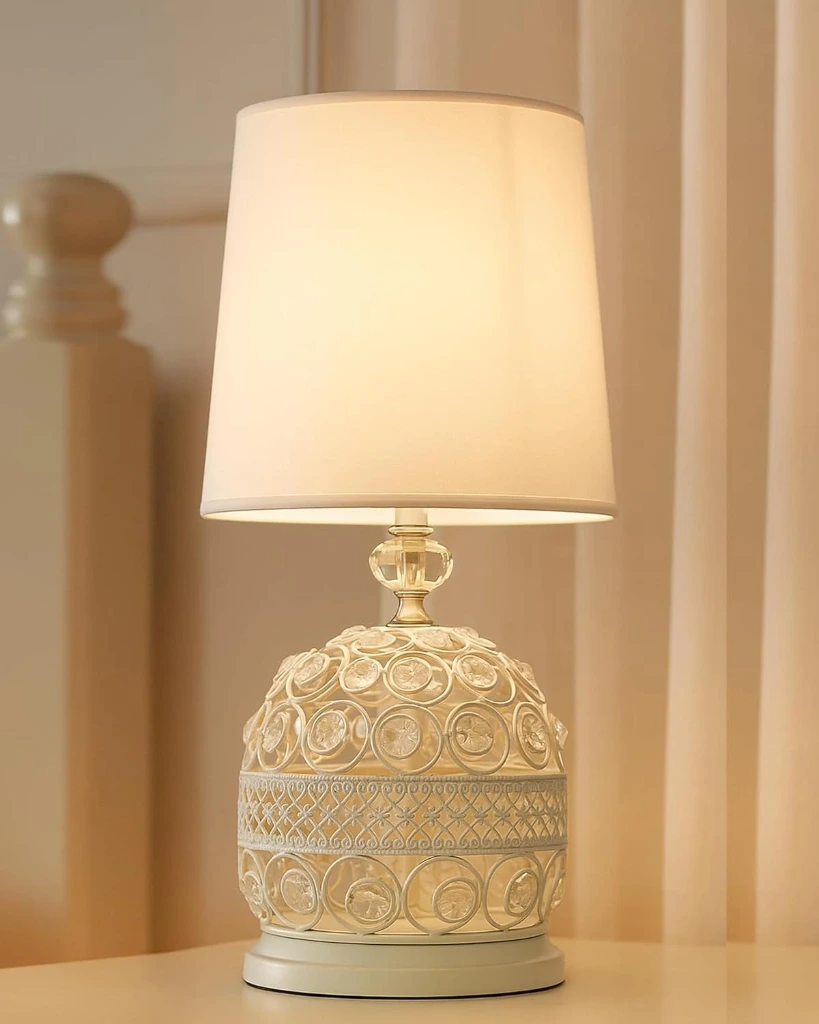 Modern Small Crystal Table Lamp