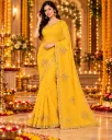 Handwork Saree with Embellished Border