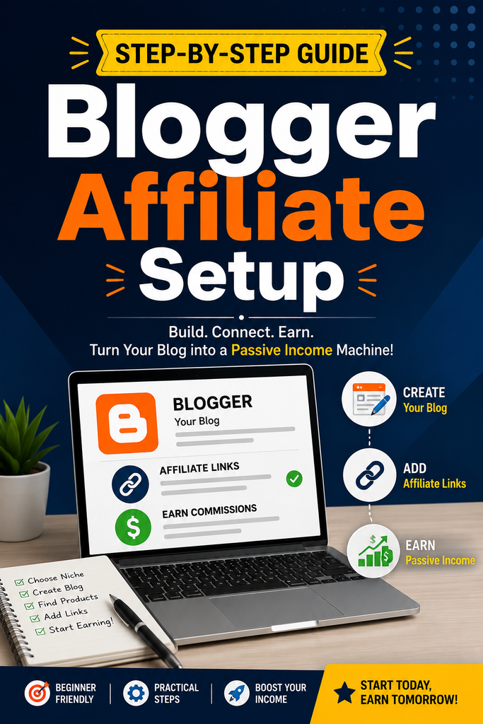 Blogger Affiliate Setup: A Complete Step-by-Step Guide