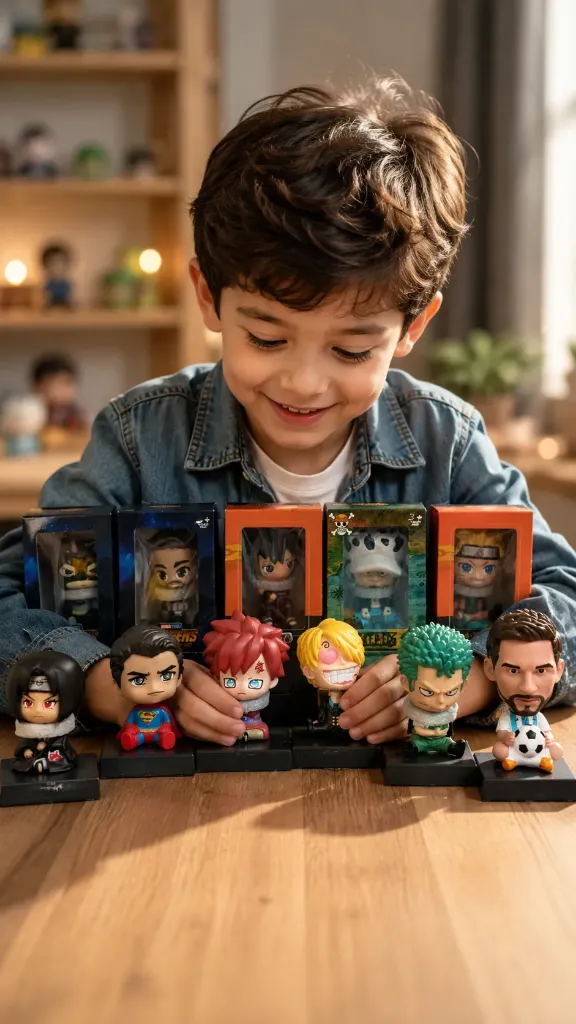 Mini Anime Collectible Figures for Kids